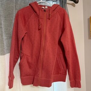 Tentree Red Hooded Sweatshirt - Ladies XL